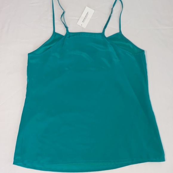 Banana Republic Silk Green Cami Blouse Tank XS - Picture 2 of 7